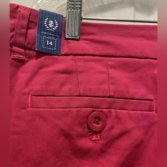 IZOD Woman’s Pink Pants New With Tags Size 14 - Picture 5 of 6